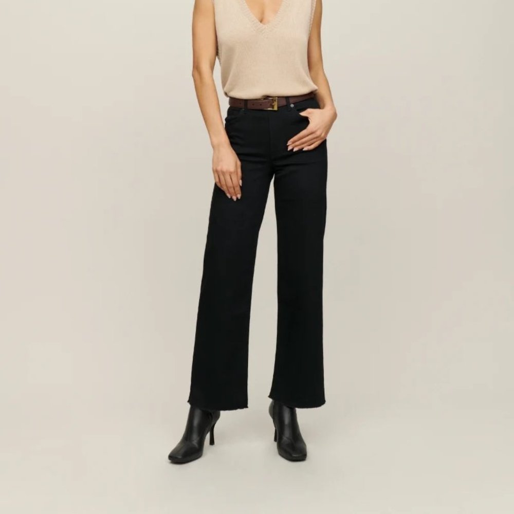 Reformation Black Denim
